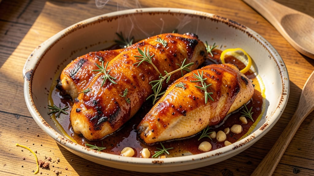 Baked Honey Dijon Mustard Chicken Recipe: Glazed Crunch With Foil-Sealed Tenderness
