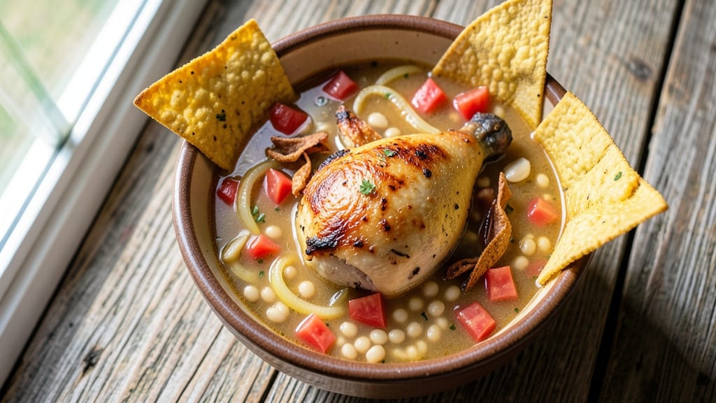 Authentic Mexican Chicken Tortilla Soup Recipe: Crock Pot Crunch and Comfort in One Pot