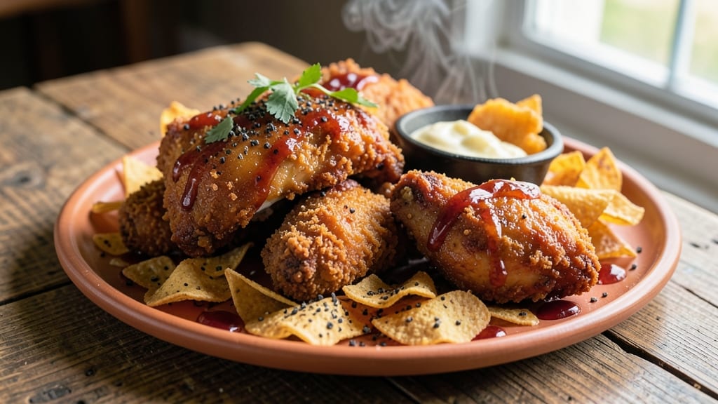 Atlanta Fried Chicken Recipe: Crispy Tortilla Crunch With Juicy Centers