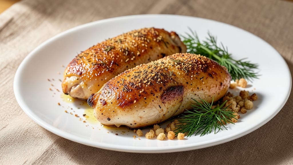 Baked Chicken With Ranch Seasoning Recipe: Crispy Crust, Juicy Centers Locked in Foil