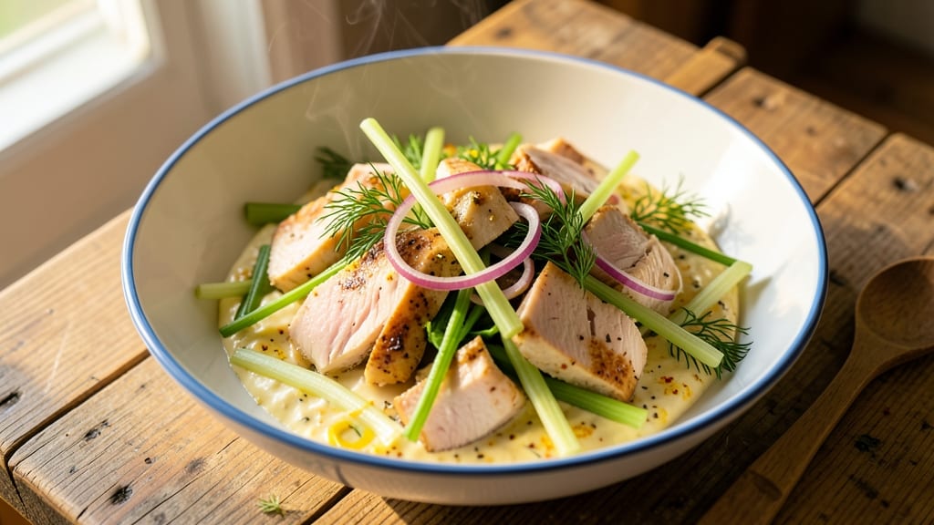 America's Test Kitchen Chicken Salad Recipe: Bold Celery and Mustard Base for Crunchy Texture