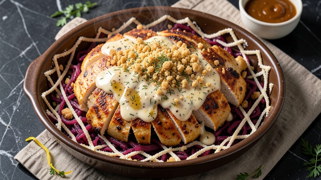 Baked Chicken Reuben Recipe: Crispy Parmesan Crust Meets Saucy Comfort