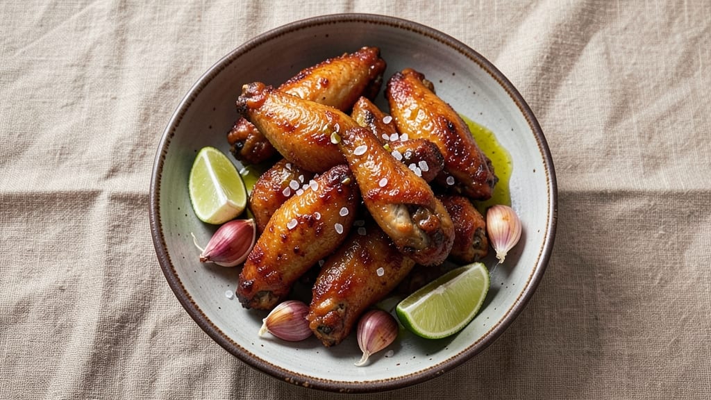 Gordon Ramsay's Chicken Wings Recipe: Crispy-Baked Crunch with Zesty Garlic Lime Glaze