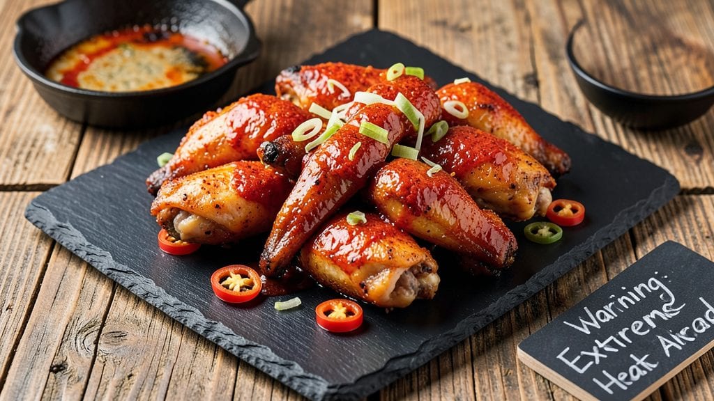 Hottest Chicken Wings Recipe: Blistering Heat That Sticks to Every Bite