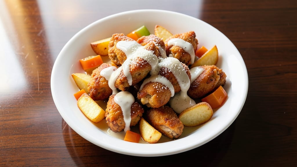 KFC Original Recipe Chicken: Crispy Crown and Juicy Meat in One Pan