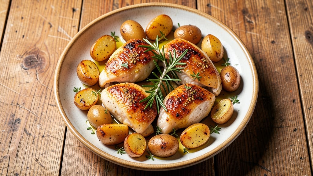 McCormick Chicken And Potatoes Recipe: One-Pan Herb-Roasted Harmony