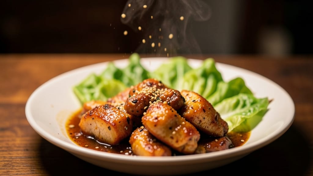 Pf Chang's Chicken Lettuce Wraps Copycat Recipe: Crispy-Fried Edges and Tangy Peanut Sauce